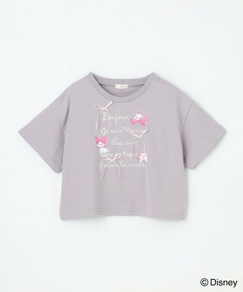 ANY / エニィ カットソー | 【ディズニー/マリー】ショート丈 半袖Tシャツ | 詳細8