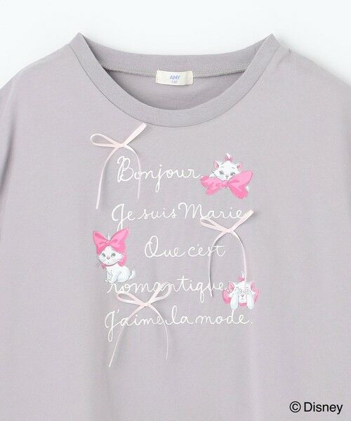 ANY / エニィ カットソー | 【ディズニー/マリー】ショート丈 半袖Tシャツ | 詳細11