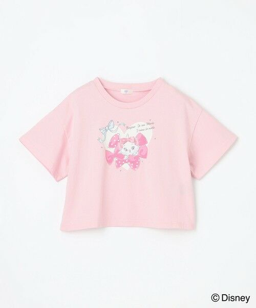 ANY / エニィ カットソー | 【ディズニー/マリー】ショート丈 半袖Tシャツ | 詳細20