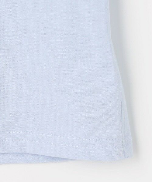 ANY / エニィ カットソー | 【洗濯機可能】肩あき ロゴ刺繍Tシャツ | 詳細18