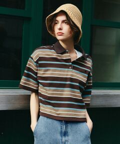 ANY / エニィ ポロシャツ | 【POLO BCS別注】マルチカラー短丈ポロシャツ