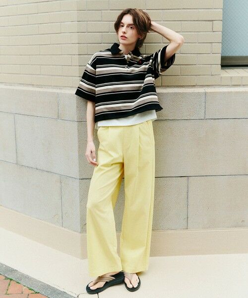 ANY / エニィ ポロシャツ | 【POLO BCS別注】マルチカラー短丈ポロシャツ | 詳細3