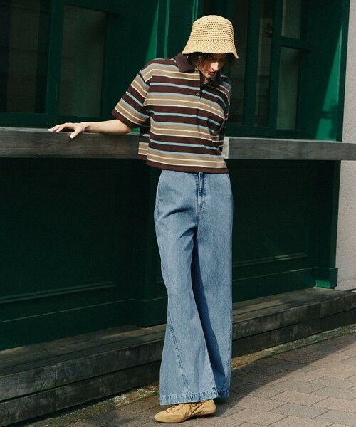 ANY / エニィ ポロシャツ | 【POLO BCS別注】マルチカラー短丈ポロシャツ | 詳細13