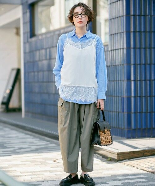 ANY / エニィ キャミソール・チューブトップ | デシンレースキャミソール | 詳細1