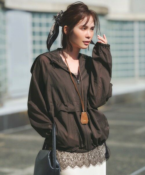 ANY / エニィ キャミソール・チューブトップ | デシンレースキャミソール（ブラック）