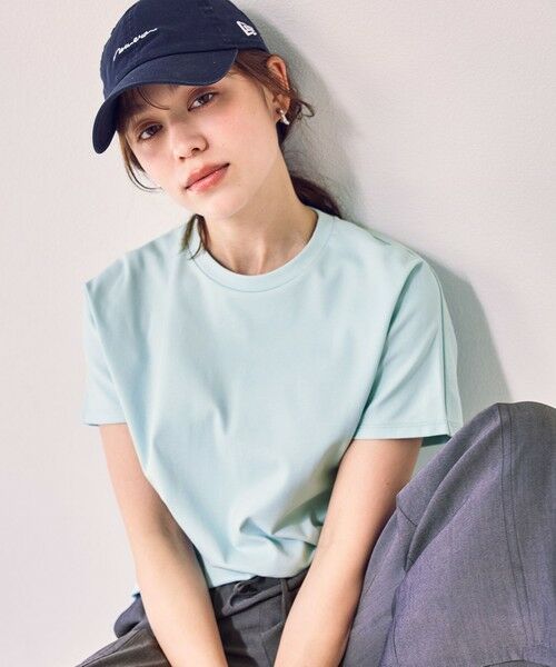 ANY / エニィ カットソー | プレミアムコットンベーシックＴシャツ（ライトブルー（一部店舗限定色））