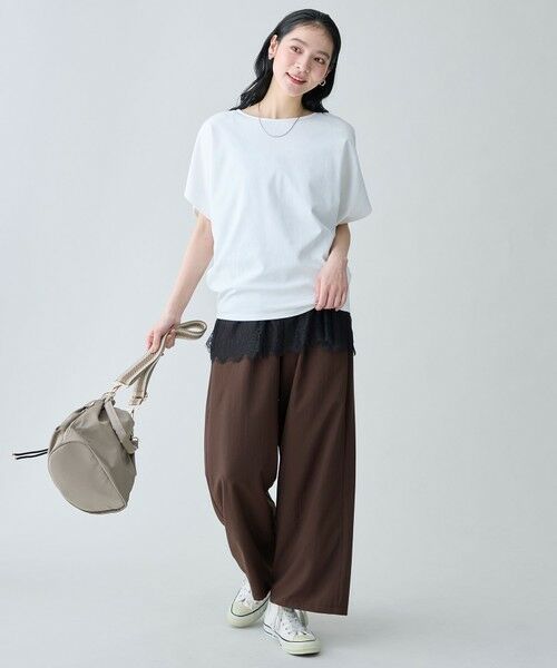 ANY / エニィ カットソー | プレミアムコットンコクーンプルオーバー | 詳細5