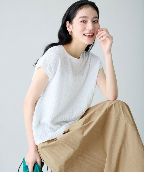 ANY / エニィ カットソー | レースフレンチスリーブプルオーバー | 詳細5