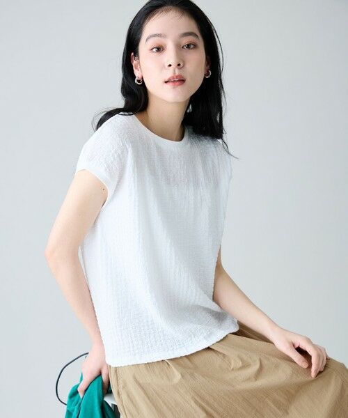 ANY / エニィ カットソー | レースフレンチスリーブプルオーバー | 詳細6