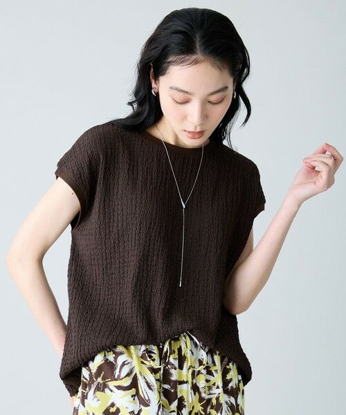 ANY / エニィ カットソー | レースフレンチスリーブプルオーバー | 詳細12