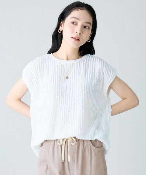 ANY / エニィ カットソー | レースフレンチスリーブプルオーバー | 詳細22