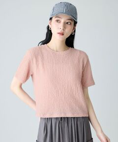 ANY / エニィ カットソー | レースショート丈Tシャツ