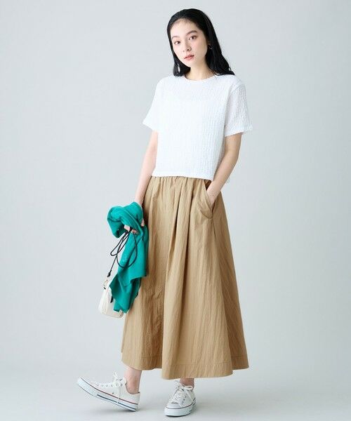 ANY / エニィ カットソー | レースショート丈Tシャツ | 詳細4