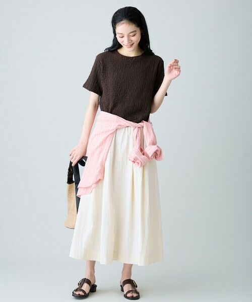 ANY / エニィ カットソー | レースショート丈Tシャツ | 詳細10