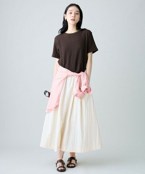 ANY / エニィ カットソー | レースショート丈Tシャツ | 詳細11