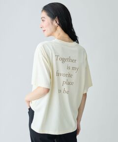 ANY / エニィ カットソー | ピグメントアソートロゴＴシャツ