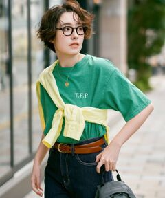 ANY / エニィ カットソー | ピグメントアソートロゴＴシャツ