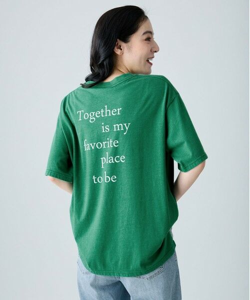 ANY / エニィ カットソー | ピグメントアソートロゴＴシャツ | 詳細20
