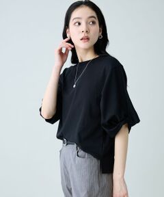 ANY / エニィ カットソー | ツイストスリーブボーダートップス