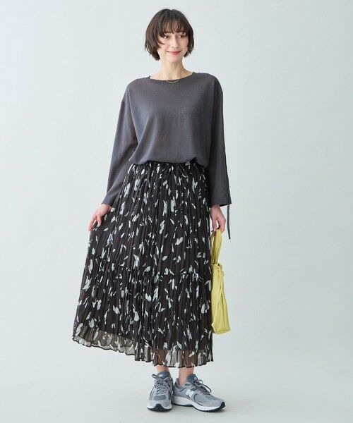 ANY / エニィ ニット・セーター | シアーシャーリングスリーブニット | 詳細7