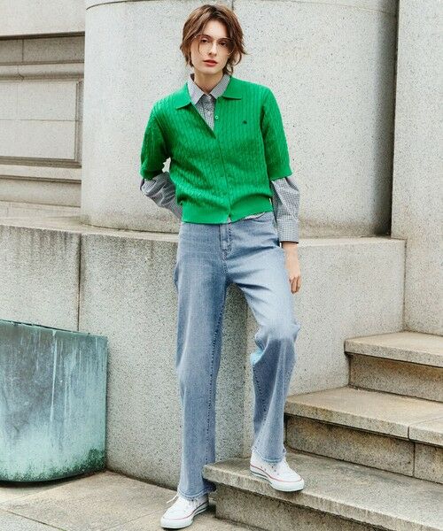 ANY / エニィ ニット・セーター | 【POLO BCS別注】ケーブルニットポロ | 詳細6