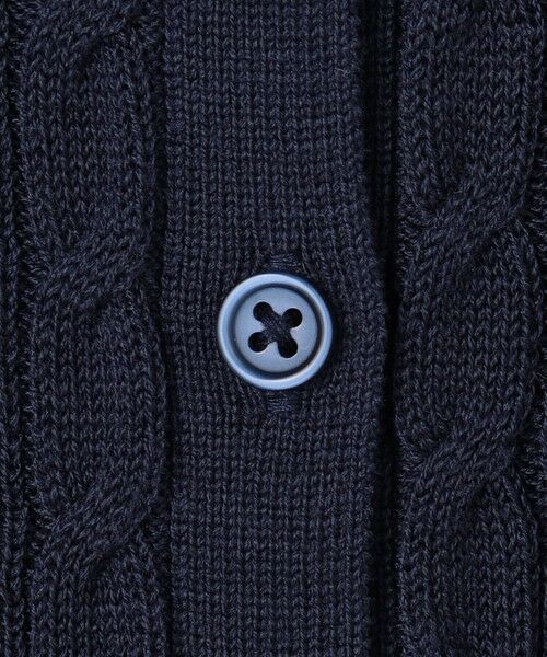 ANY / エニィ ニット・セーター | 【POLO BCS別注】ケーブルニットポロ | 詳細13