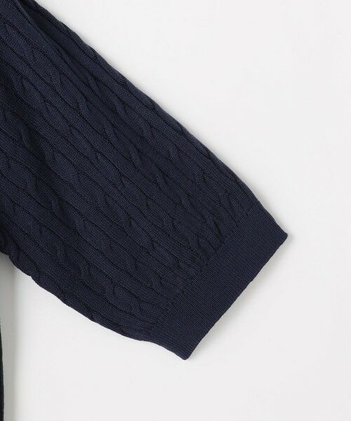 ANY / エニィ ニット・セーター | 【POLO BCS別注】ケーブルニットポロ | 詳細14