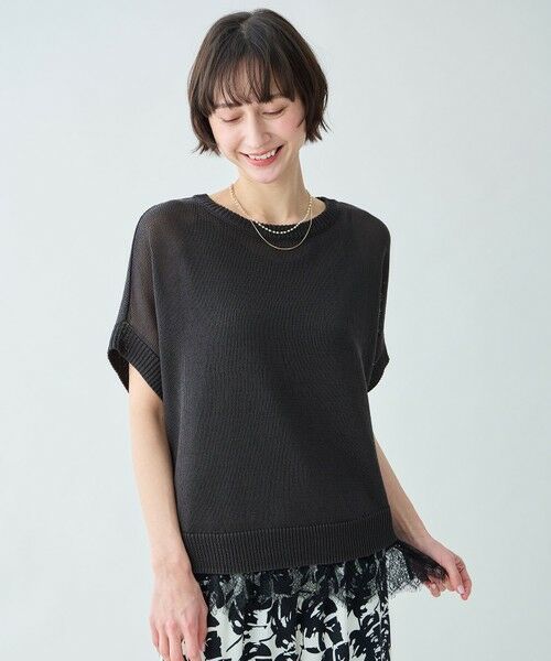 ANY / エニィ ニット・セーター | ラミータッチオーバーニット | 詳細1