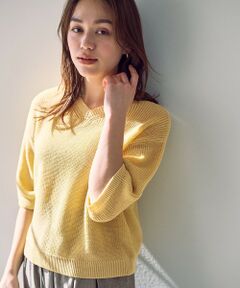 ANY / エニィ ニット・セーター | ラミータッチニットT