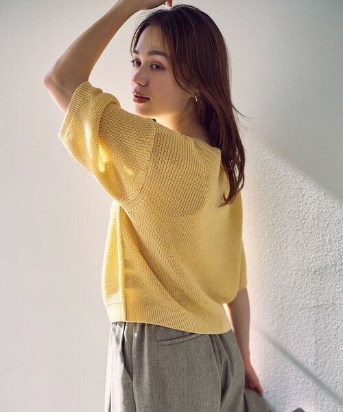 ANY / エニィ ニット・セーター | ラミータッチニットT | 詳細12