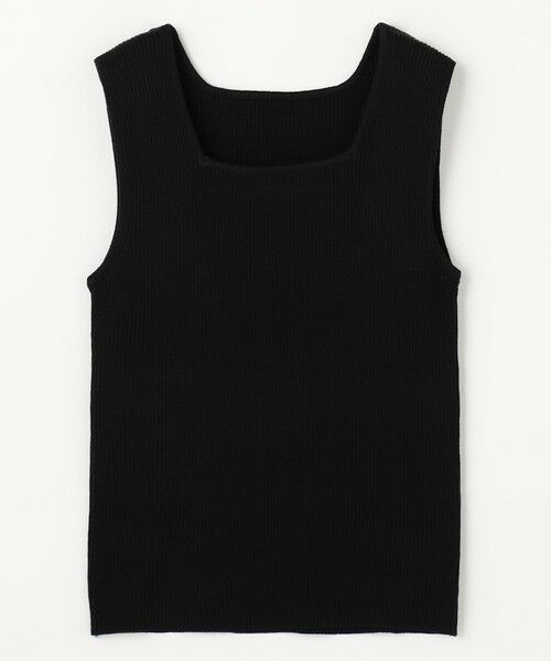 ANY / エニィ ニット・セーター | ニットタンク（ブラック）