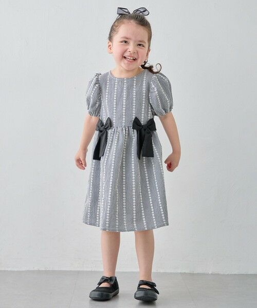 ANY / エニィ ドレス | 【洗濯機可能】サッカー ストライプワンピース | 詳細1