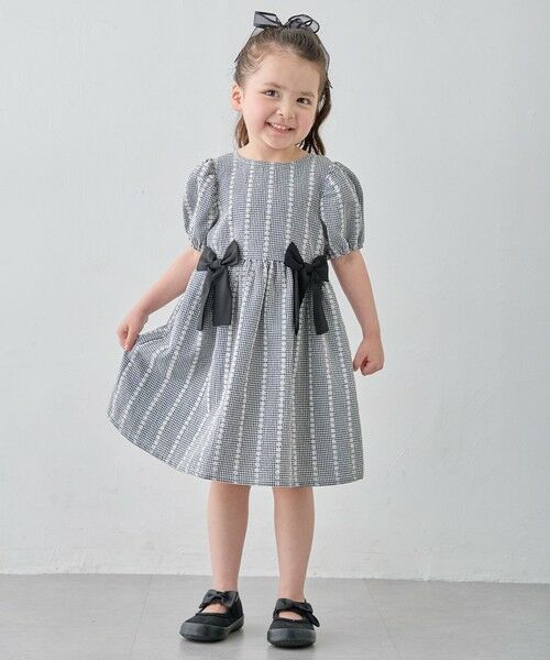 ANY / エニィ ドレス | 【洗濯機可能】サッカー ストライプワンピース | 詳細2