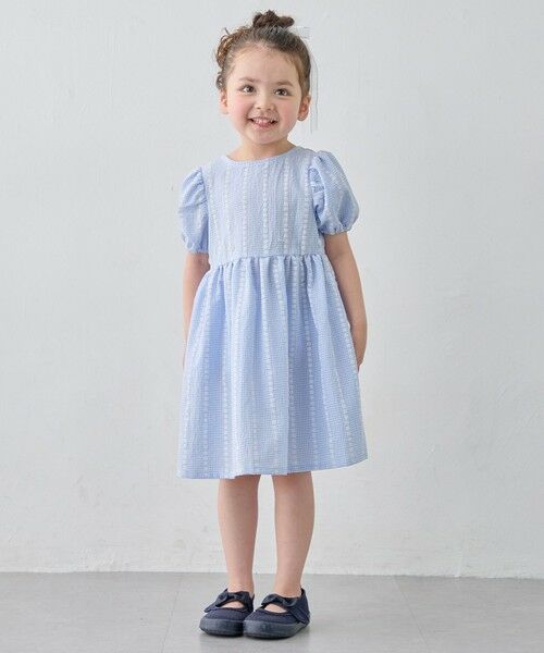 ANY / エニィ ロング・マキシ丈ワンピース | 【洗濯機可能】サッカー ストライプワンピース | 詳細8