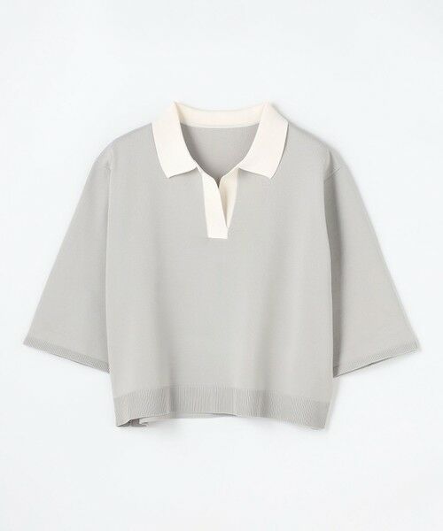 ANY / エニィ セットアップ | 【2SET】バイカラーポロニット×スカートセット | 詳細6