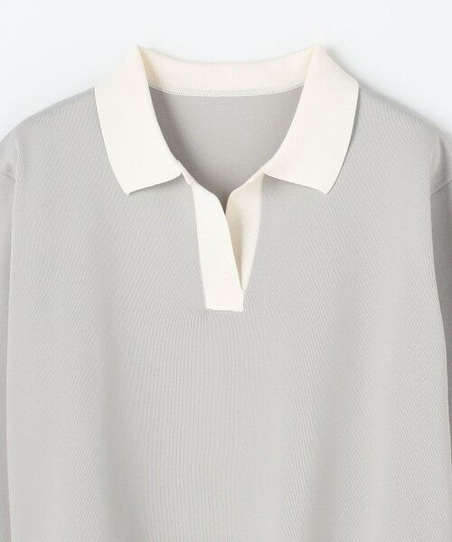 ANY / エニィ セットアップ | 【2SET】バイカラーポロニット×スカートセット | 詳細8