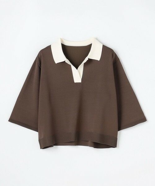 ANY / エニィ セットアップ | 【2SET】バイカラーポロニット×スカートセット | 詳細23