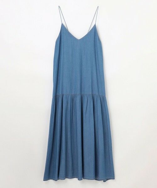 ANY / エニィ ロング・マキシ丈ワンピース | ライトブッチャーキャミワンピース | 詳細14