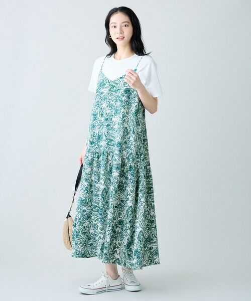 ANY / エニィ ロング・マキシ丈ワンピース | ライトブッチャーキャミワンピース | 詳細16