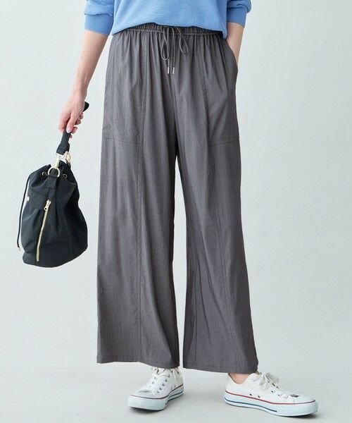 ANY / エニィ その他パンツ | 7daysデイリーリラックスパンツ（グレーシャンブレー）