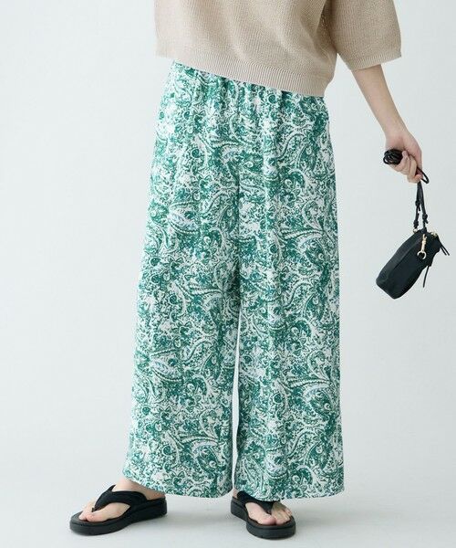 ANY / エニィ その他パンツ | ライトブッチャーリラックスパンツ（グリーン系）