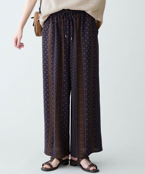 ANY / エニィ その他パンツ | ライトブッチャーリラックスパンツ（ネイビー系）