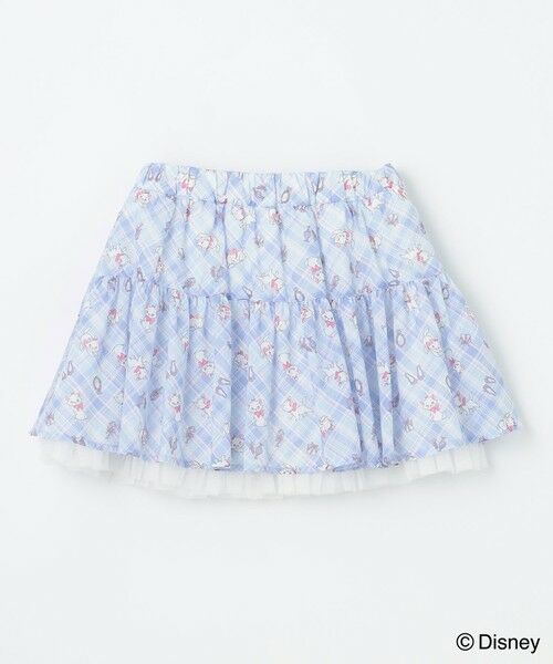 ANY / エニィ ミニ・ひざ丈スカート | 【ディズニー/マリー】チェック柄 総柄スカパン | 詳細12