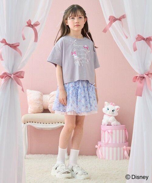 ANY / エニィ ミニ・ひざ丈スカート | 【ディズニー/マリー】チェック柄 総柄スカパン | 詳細10