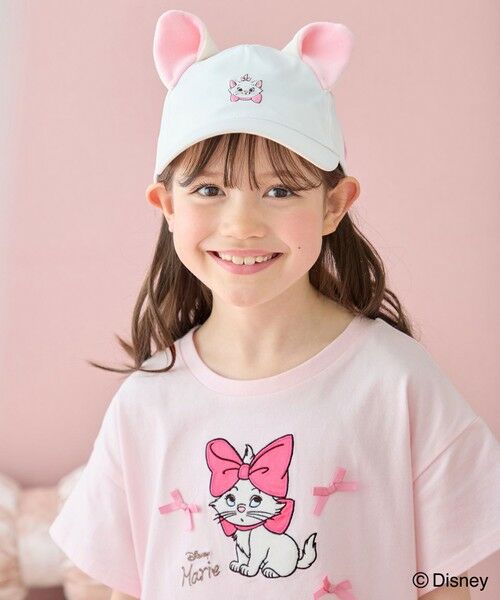ANY / エニィ キャップ | 【ディズニー/マリー】リボン付きキャップ（オフホワイト）