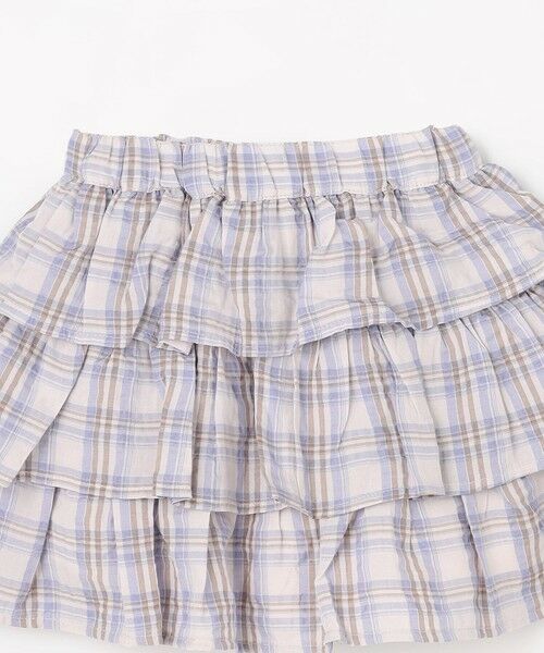 ANY / エニィ ミニ・ひざ丈スカート | 【洗濯機可能】ティアード チェックスカパン | 詳細12