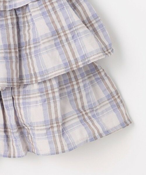 ANY / エニィ ミニ・ひざ丈スカート | 【洗濯機可能】ティアード チェックスカパン | 詳細15
