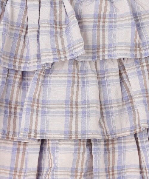 ANY / エニィ ミニ・ひざ丈スカート | 【洗濯機可能】ティアード チェックスカパン | 詳細16