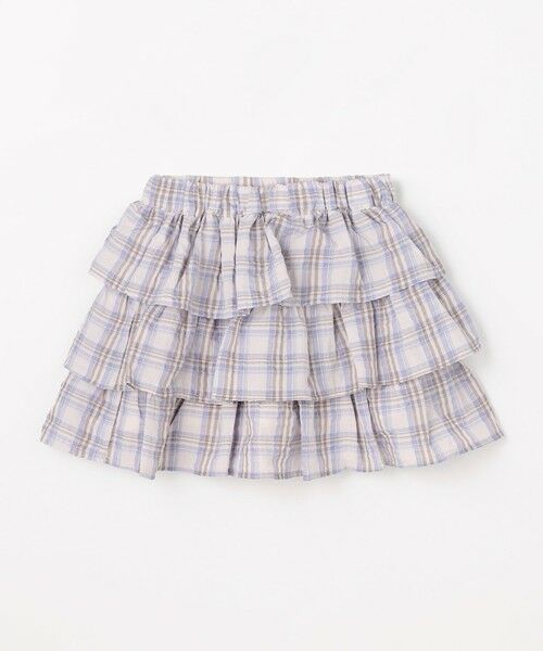 ANY / エニィ ミニ・ひざ丈スカート | 【洗濯機可能】ティアード チェックスカパン | 詳細9