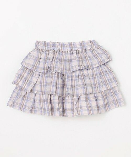 ANY / エニィ ミニ・ひざ丈スカート | 【洗濯機可能】ティアード チェックスカパン | 詳細10